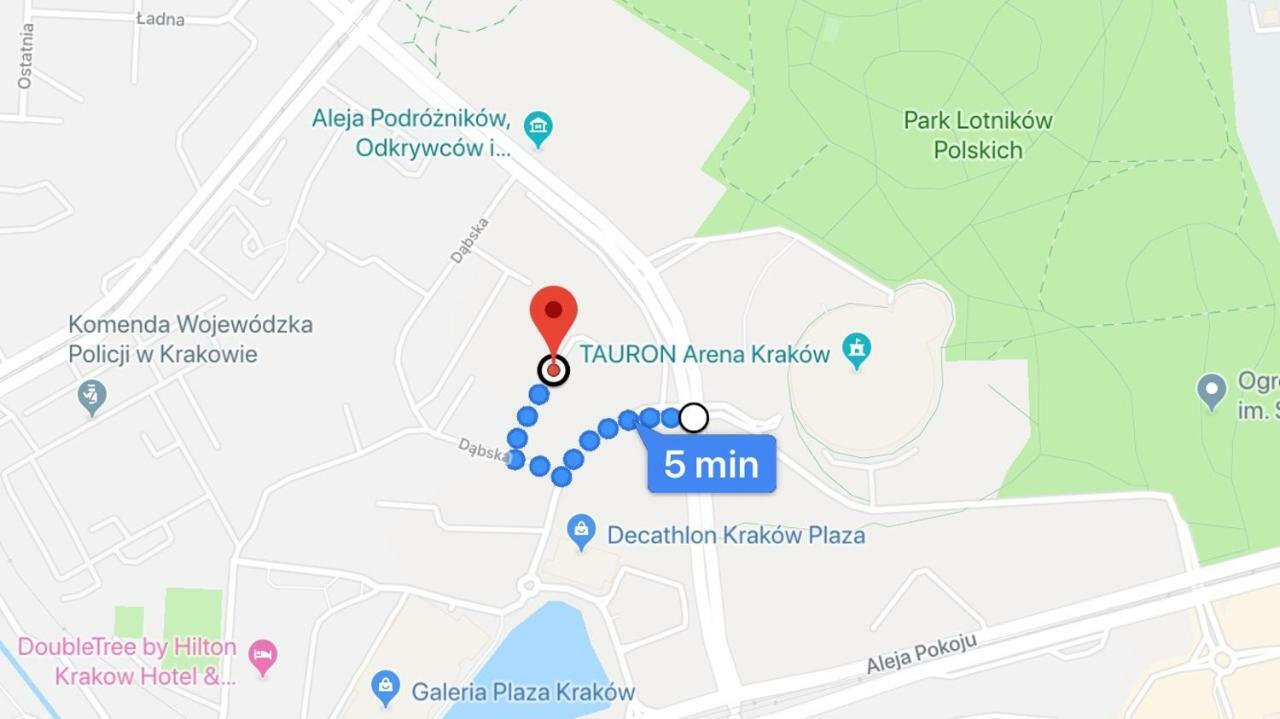 Apartament Krakow Arena Ngoại thất bức ảnh